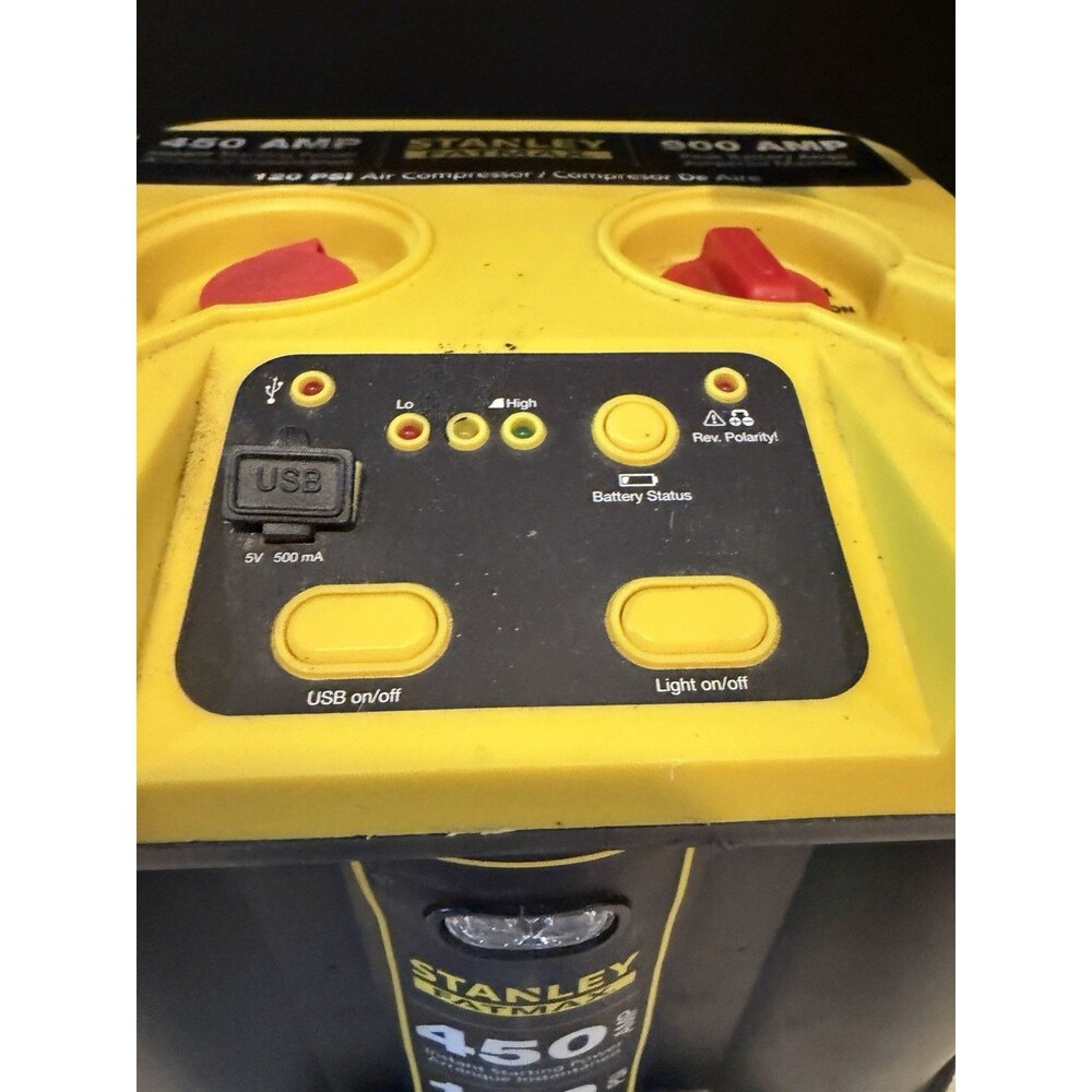 Stanley FatMax JS900CS 450 Amp Jump Starter Air Compressor NO BATTERY Parts